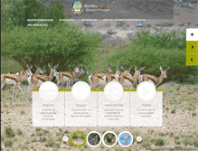 Tablet Screenshot of biodiversidade-angola.com